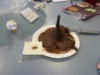 Chocolate Volcanos "on Mars"