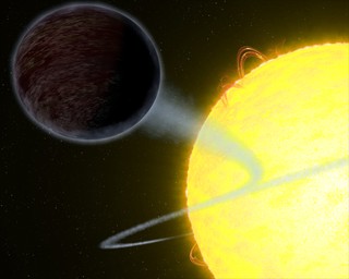 A Pitch-Black Exoplanet