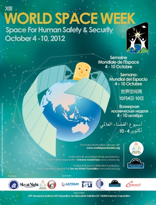 World Space Week 2012 Poster