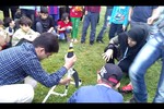 Water rocket contest at Rasht, Iran Astronomy Festival