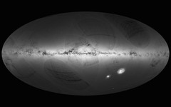 Gaia's First Sky Map