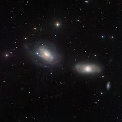 Galaxies Playing Tug of War  