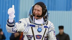 British Astronaut Blasts Off to International Space Station